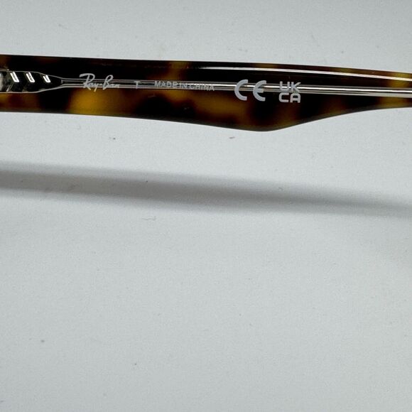 Ray-Ban RB5286 5082 Brown Tortoise Eyeglasses Frame 51-18-135 H14669 - Picture 7 of 9